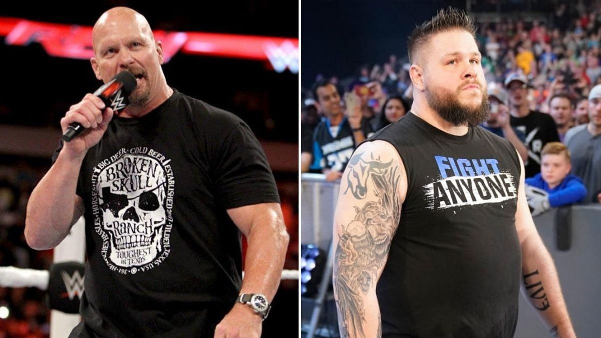 Stone Cold Steve Austin and Kevin Owens